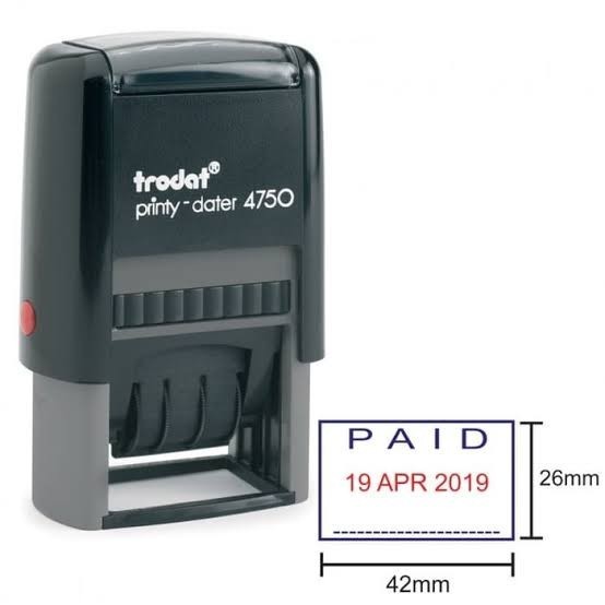 

BRG BARU trodat original 4750 - PAID