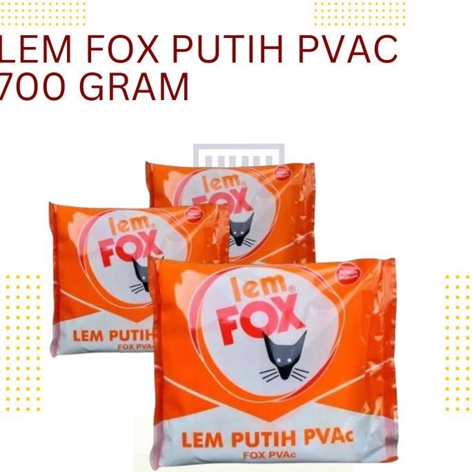 

~~~~~] lem fox putih pvac kayu 700 GRAM