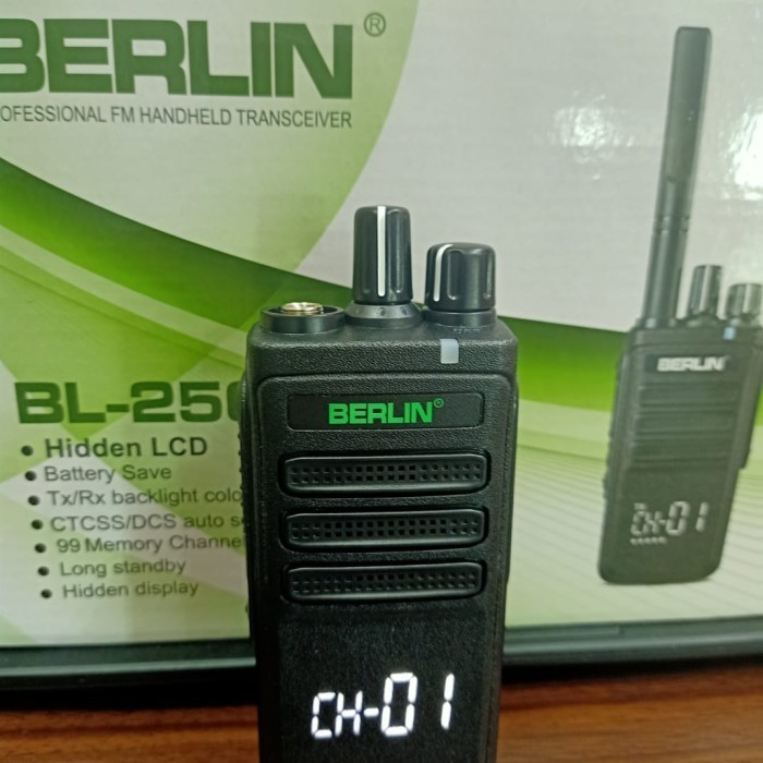 HT BERLIN BL-250 SATU BAND/ VHF / ORIGINAL/REDELL DL-250/MURAH