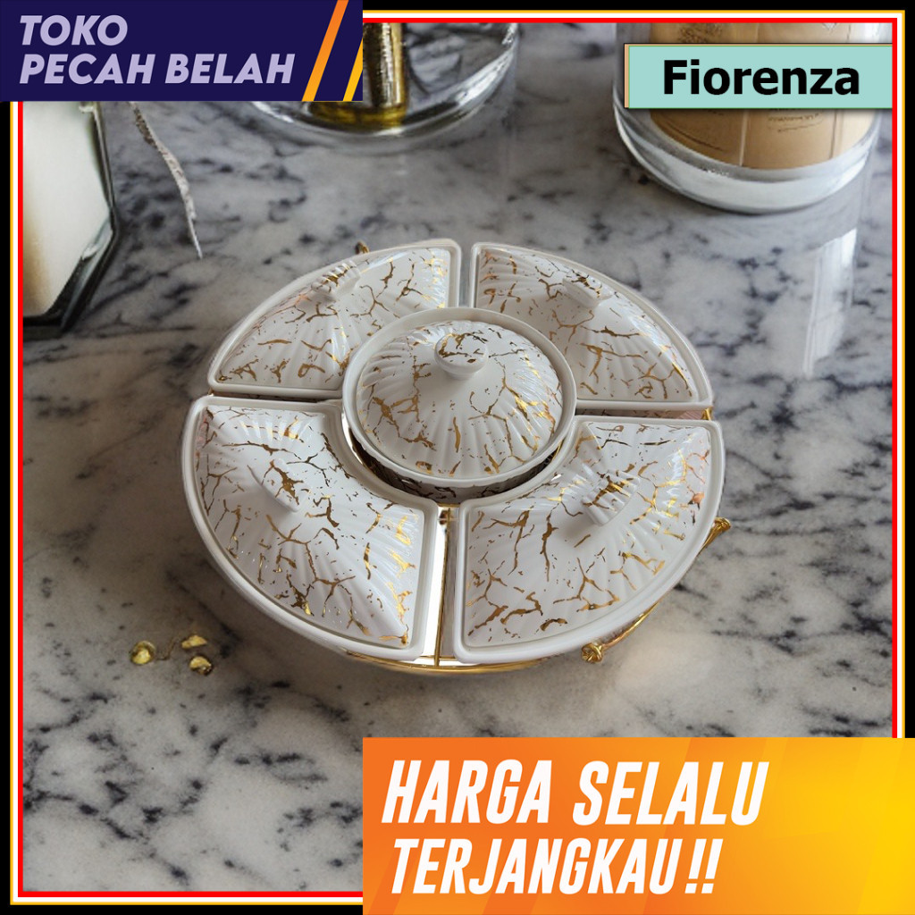 Fiorenza - Prasmanan/party set Deluxe with rack 17Inch MP 772 PUTIH