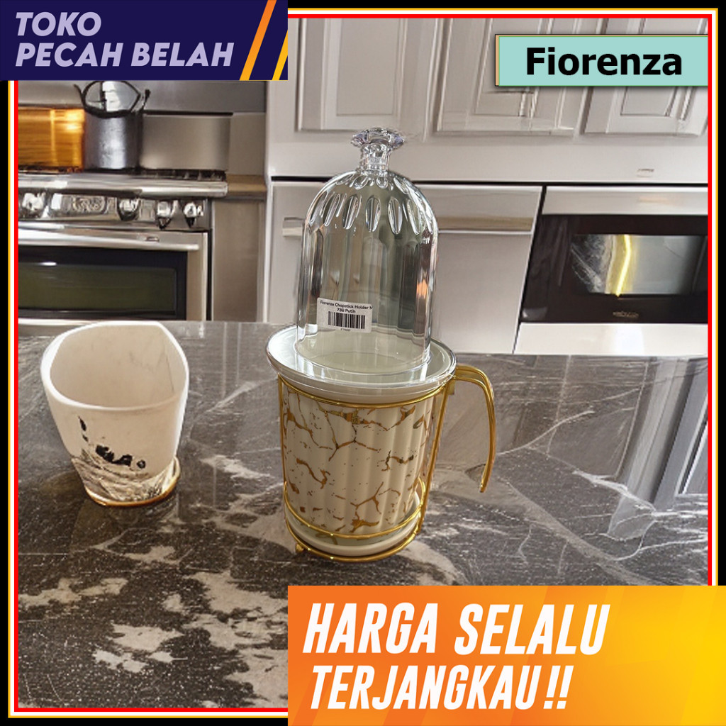 Fiorenza - Tempat Sendok Garpu Sumpit Tutup Fiorenza MP 788 Putih