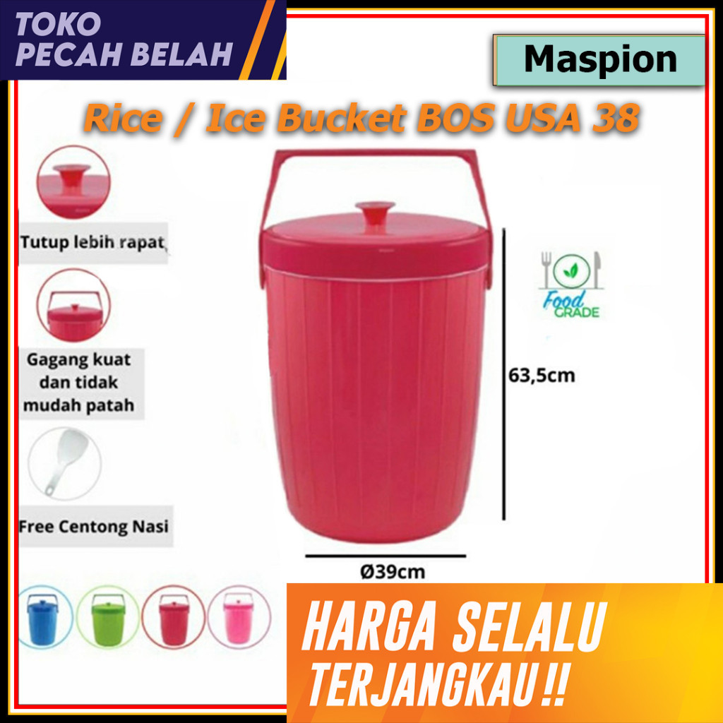 Ice Bucket / rice bucket/ bos USA 38 - Rice Bucket Maspion