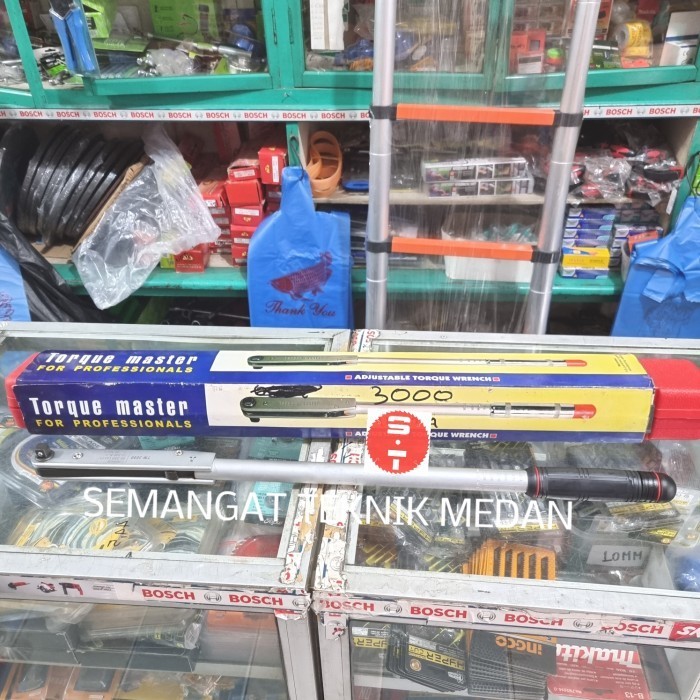 TM3000 KUNCI TORSI MOMEN MOMENT TORQUE WRENCH 35KG MASTER TM 3000