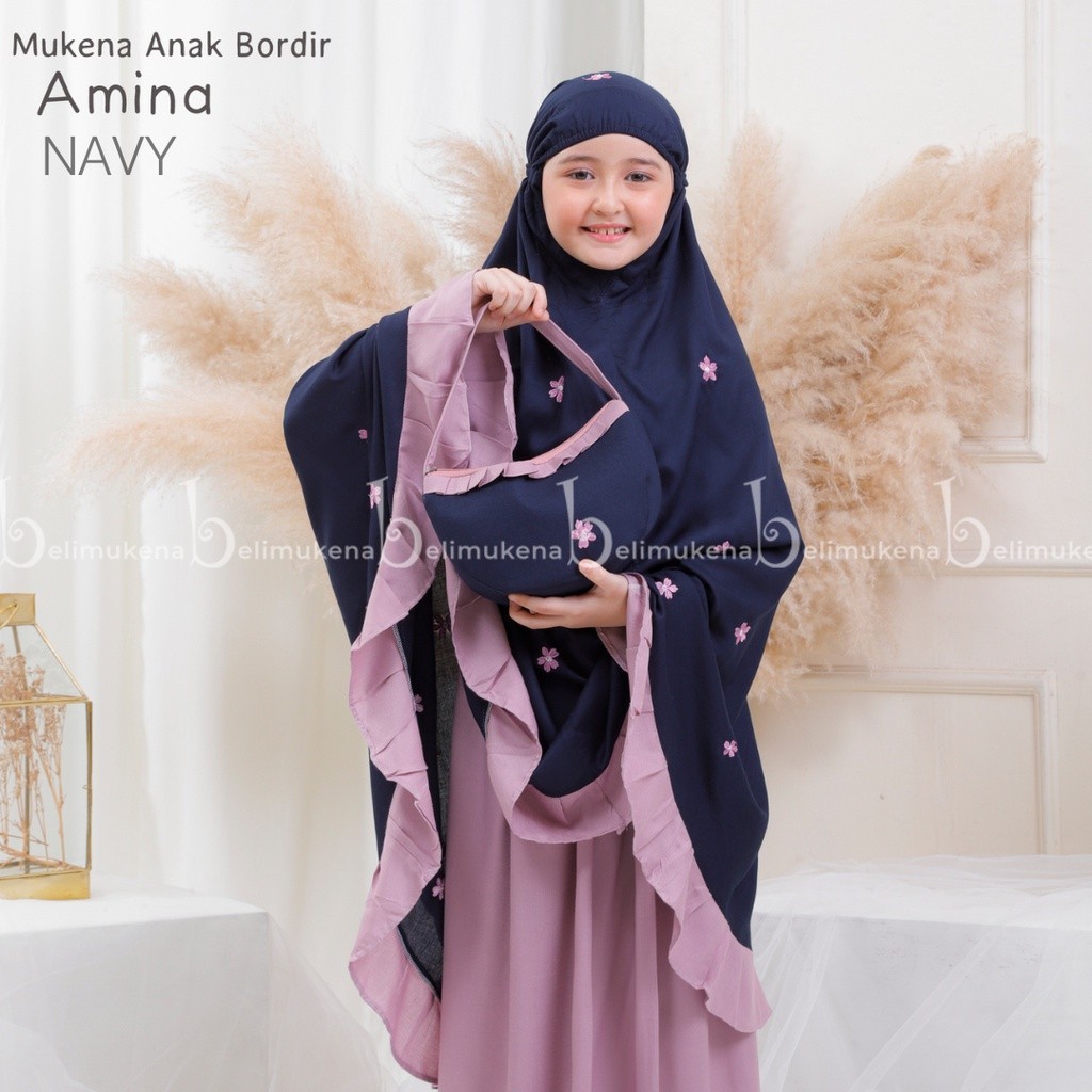 Mukena Anak Umur 10 Sampai 12 Perempuan 7 8 Tahun 3 4 5 6 2 Setelan Mukenah Motif Pondok Karakter Pu