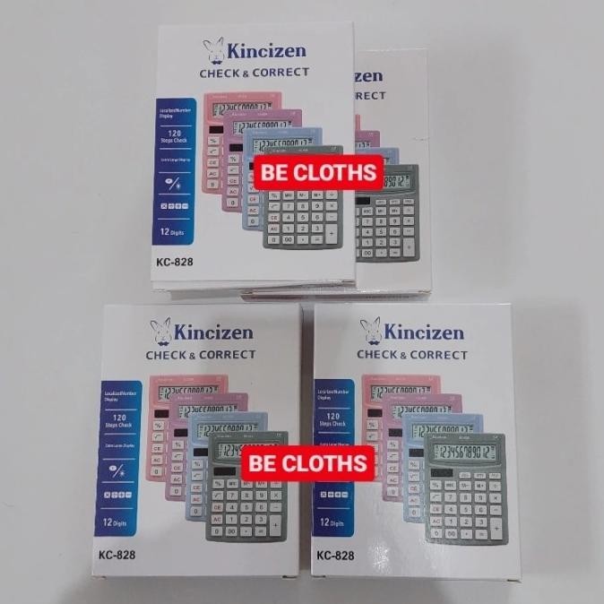 

Hot - Kalkulator Citizen CT-828 Check Correct Kalkulator 12 Digits !