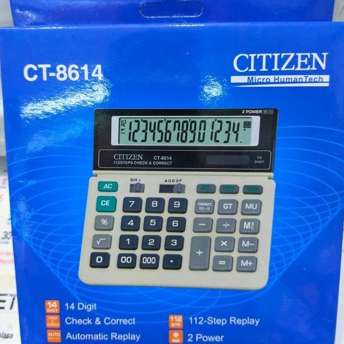 

Update - kalkulator citizen sdc 8614 seller ..