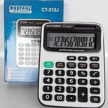 

Flash Sale Kalkulator Citizen CT 212J - Kalkulator 12 Digit - Kalkulator Dagang .,