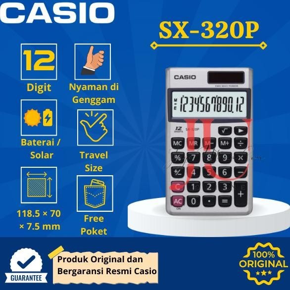 

Hot Sale - Kalkulator Casio SX 320 P ..