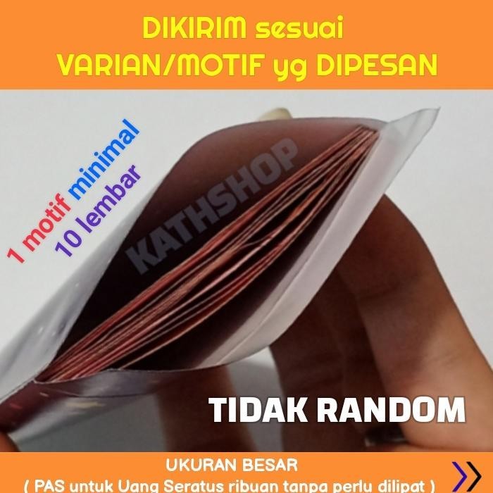 

Flash Sale Promo! Kathshop [20 Lbr - Flora Edition] Amplop Angpao Thr Lebaran Idul Fitri Besar/Jumbo/Panjang Murah