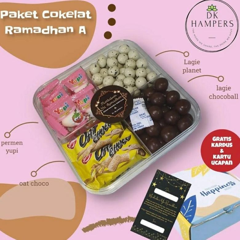 

Flash Sale Paket Coklat Lebaran / Hampers Cokelat Premium / Parcel Lebaran / Parcel Coklat Planet Coklat Arab Diskom