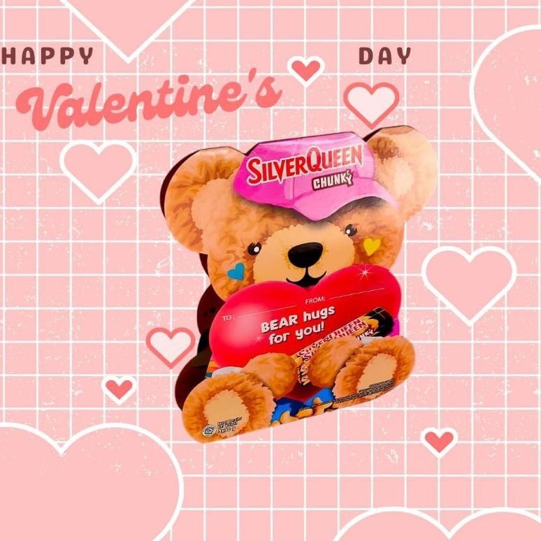 

Bisa Cod Silverqueen Beruang Edisi Valentine | Coklat Silverqueen Chunky Bear Beruang 3X30 Gr Cod