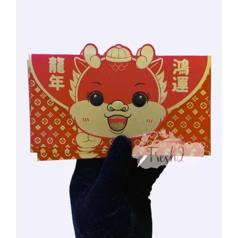 

Termurah 4 Varian Angpao Imlek . Grosir Angpao Imlek Suo Naga Motif Dompet Sale