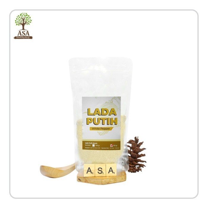 

Ready - Lada Putih Bubuk / White Pepper 200 Gram