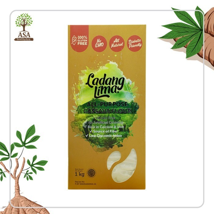 

Ready - Ladang Lima All Purpose Cassava Flour