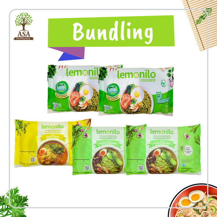 

Ready - Lemonilo Paket Mi Instan 5 Pcs