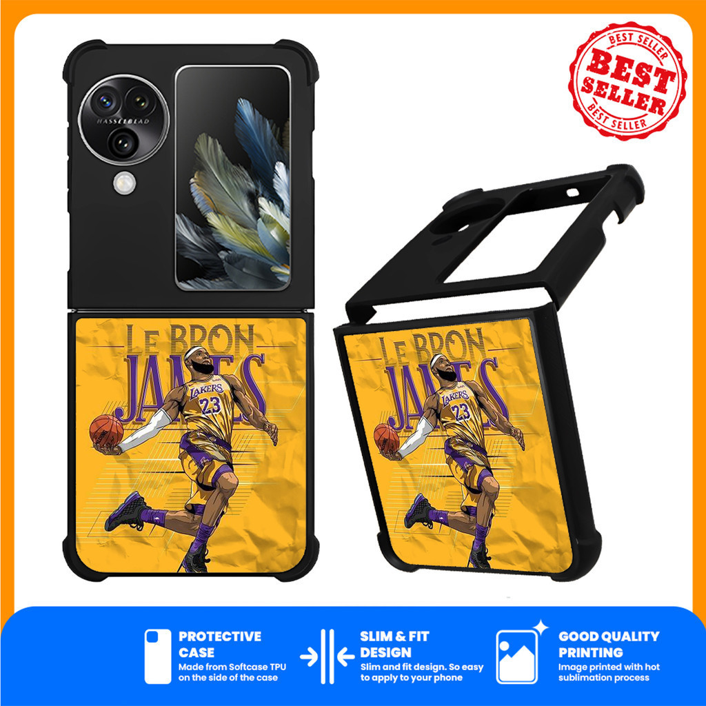 Case Casing Oppo N3 Flip NBA Basket Lakers AA104