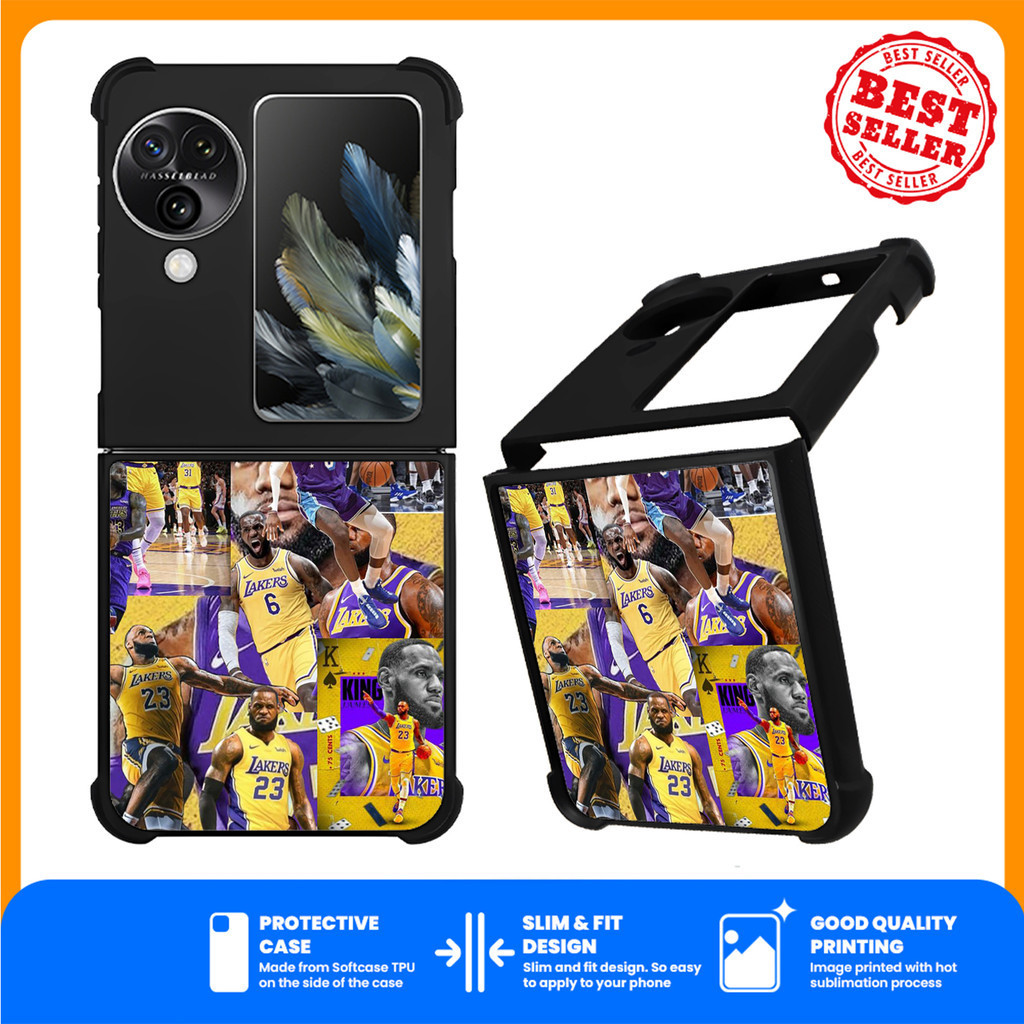 Case Casing Oppo N3 Flip NBA Basket Lakers AA107