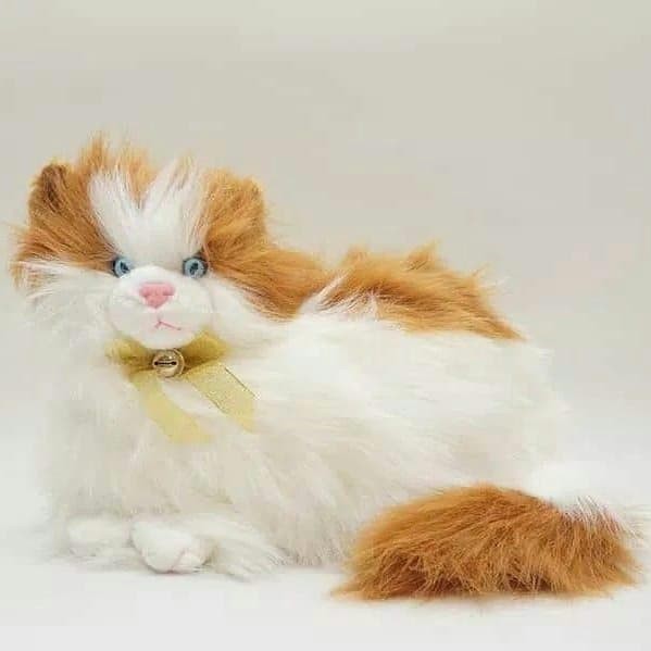 BONEKA KUCING ANGGORA LUCU