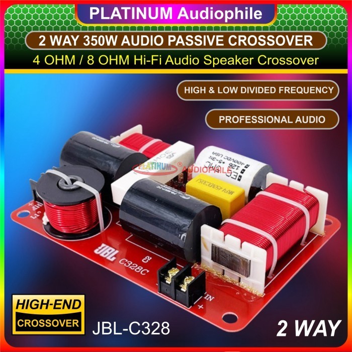 CROSSOVER PASIF 2 WAY HIGH-END PASSIVE SPEAKER CROSSOVER JBL-C328