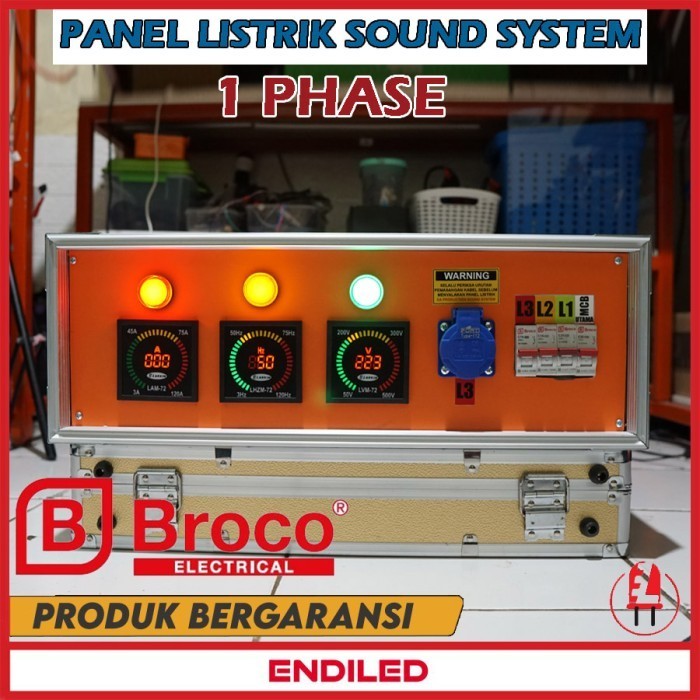 PANEL LISTRIK SOUND SYSTEM 1 PHASE