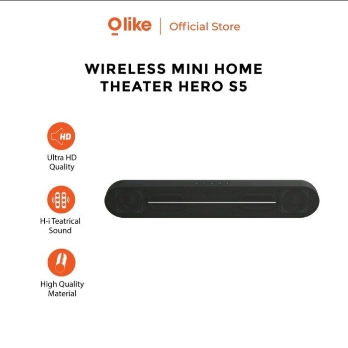 OASE WIRELESS MINI HOME THEATER HERO S5 GARANSI RESMI