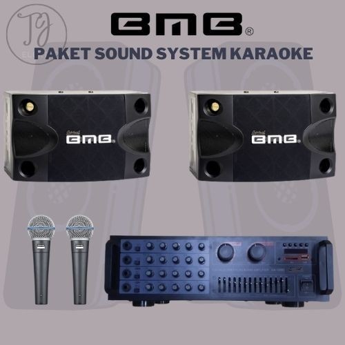PAKET KARAOKE BMB BLUETOOTH / SOUND SISTEM BMB MURAH BLUETOOTH