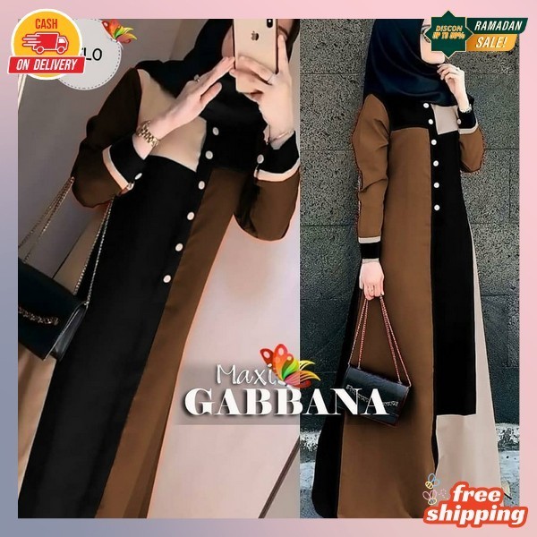 Dress Waita Jubah Wanita Dewasa Muslimah Busana Moslem Gamis Polos Elegan Baju Bridesmide Gsmis Syar