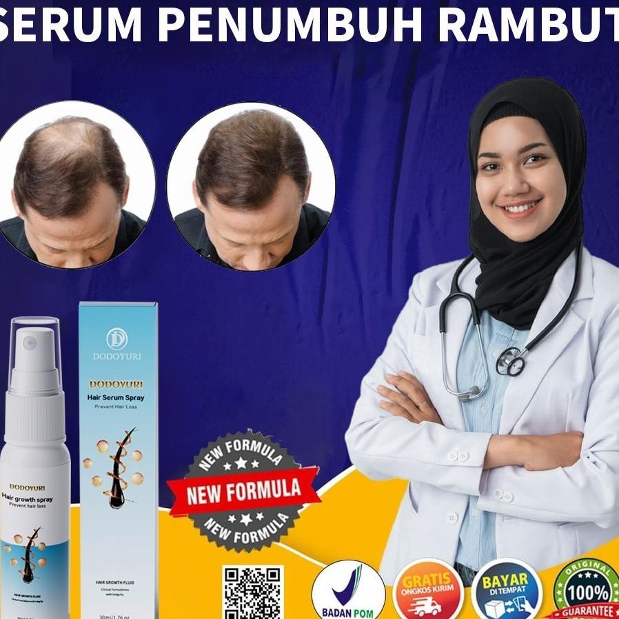 [Bpom]Serum Umbuh Rambut Botak Obat Umbuh Rambut Umbuh Rambut Cepat 30Ml Kontrol Nyak Scalp Essence 