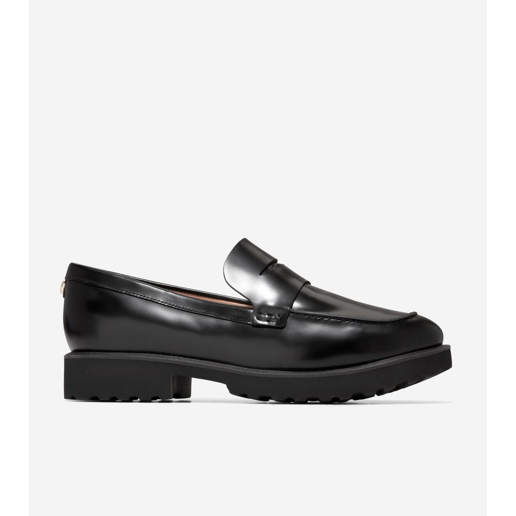 Cole Haan Women Geneva Loafer - Sepatu Wanita (hitam)