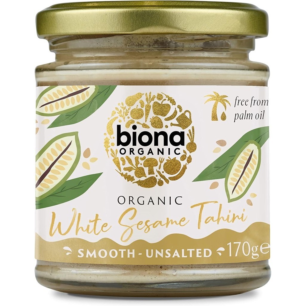 

Biona Organic Tahini White No Salt Raw Not Roasted 170 g