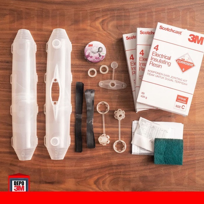 TERBARU - 3M 92-A4 LV Cable Accessories Jointing Kit Splicing Kit
