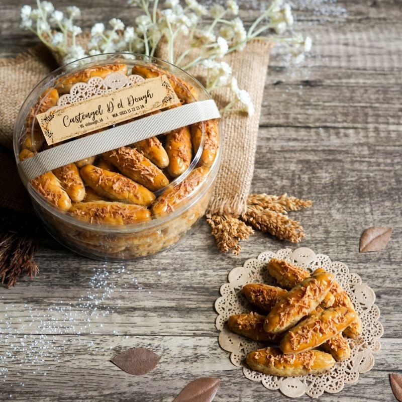 

Kue Kering Kastengel Keju Wijsman/Wisman (Toples 500Gr)