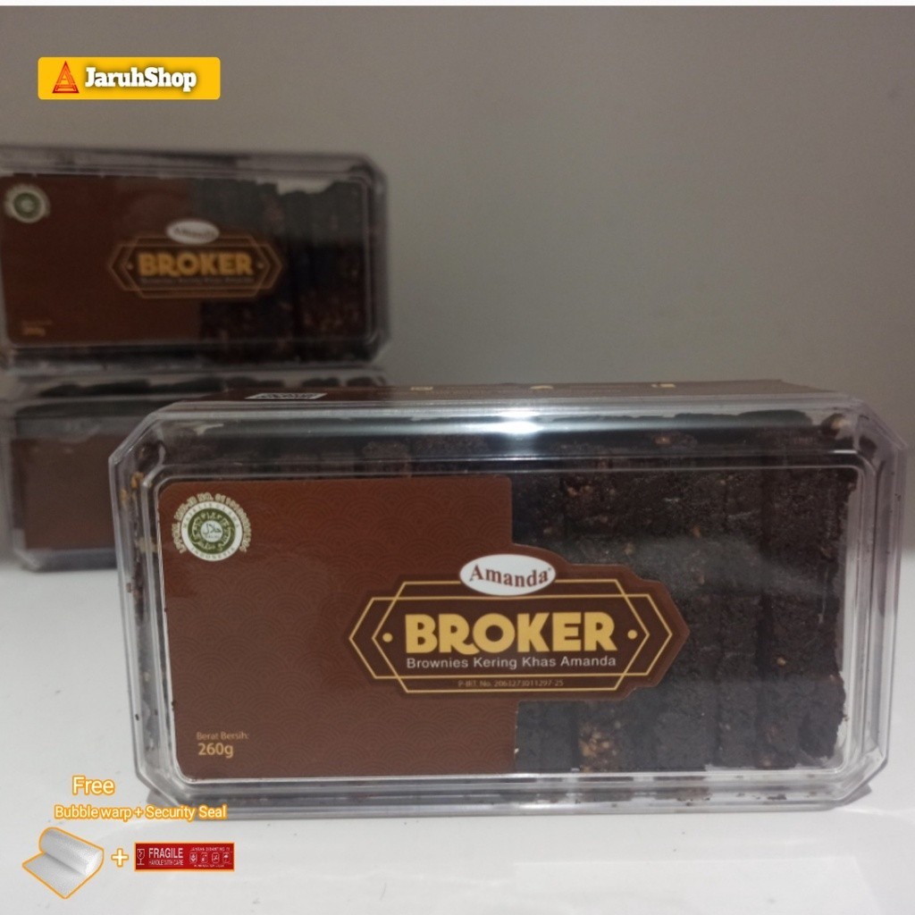 

Amanda Brownies Kering Broker Oleh-Oleh Khas Bandung