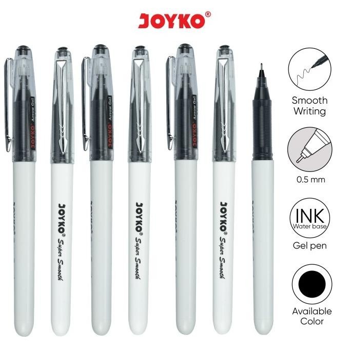 

Gel Pen Pulpen Pena Joyko Gp-289 Arrow Gel 0.5 Mm