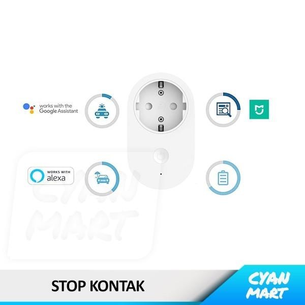 STOP KONTAK TIMER COLOKAN LISTRIK XIAOMI MIJIA SMART PLUG SOCKET WI-FI
