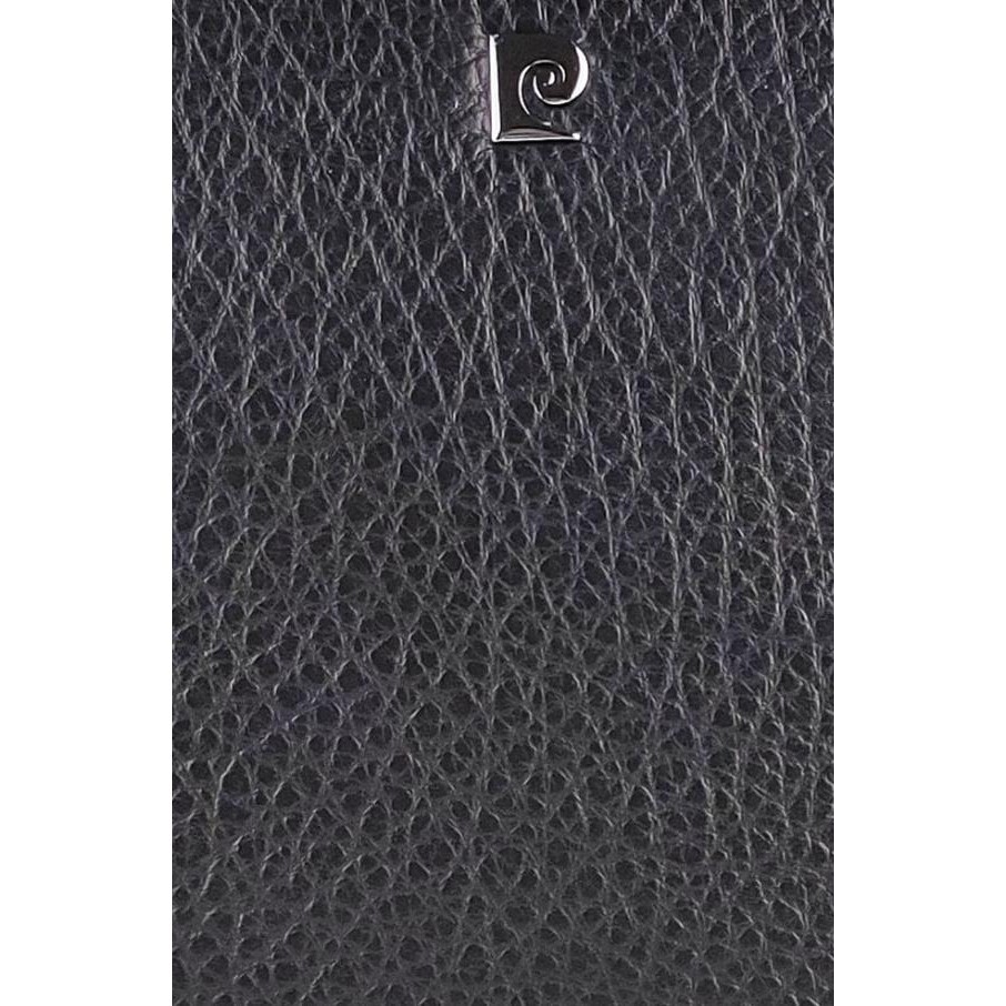 Pierre Cardin Clutch Handbag Leather Tas Pria Kulit 0112824401BLA Kode 326