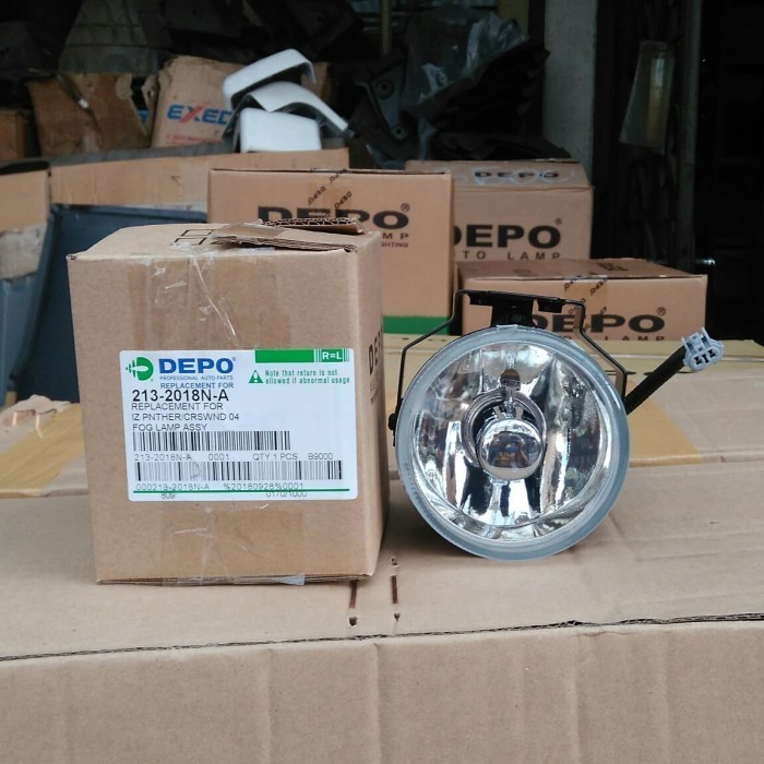 FOG LAMP - FOGLAMP LAMPU KABUT ISUZU PANTHER KAPSUL ORIGINAL DEPO