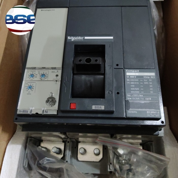 New MCCB NS800N 800A 3 Pole / 3p / 3 phase NS 800 N Schneider