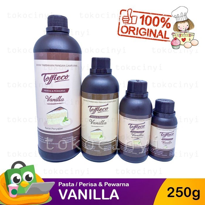 

Toffieco Pasta Perisa & Pewarna - Vanilla 250Gr