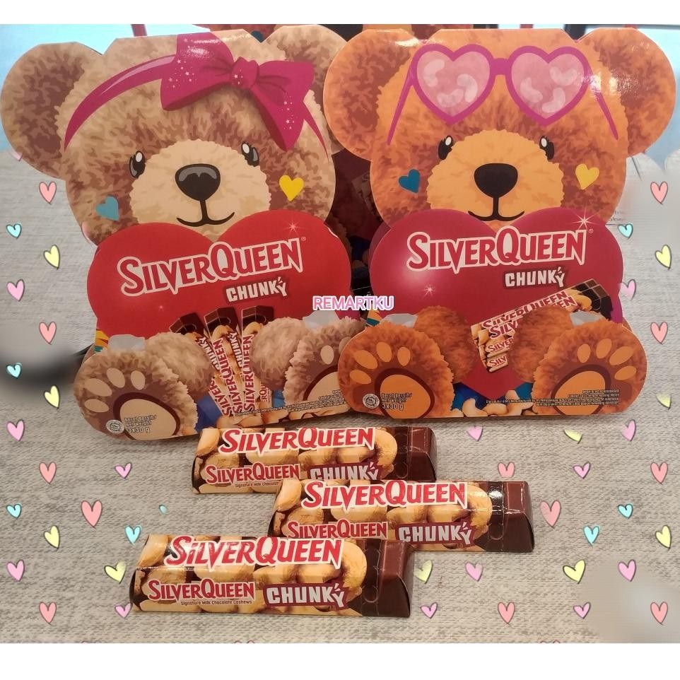 

Big Sale Silverqueen Teddy Bear Chunky | Silverqueen Beruang | Silverqueen Coklat Beruang | Cokelat Valentine | Coklat Cokelat Silver Queen Diskom