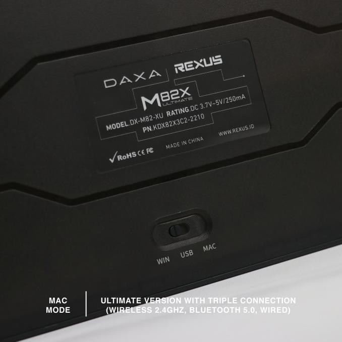 Rexus Keyboard Gaming Mekanikal Daxa M82X Ultimate