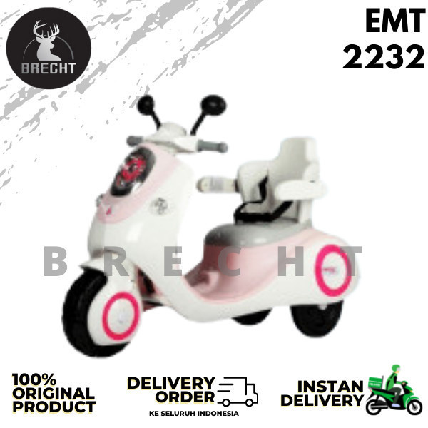 Mainan Anak Motor Aki Exotic EMT 2232 Scoopy Ada Remote