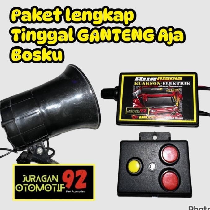 klakson suara bus basuri Telolet kiw motor