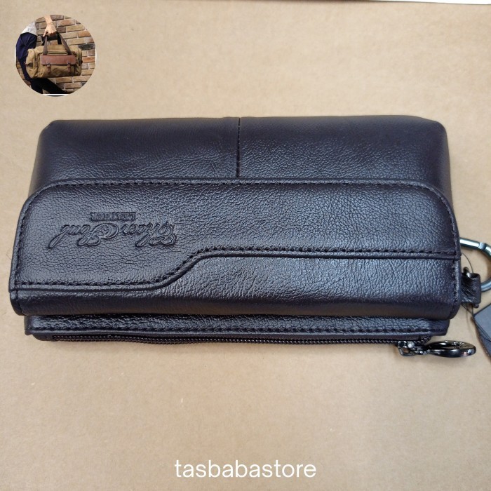 Sarung Hp Pinggang Pria Kulit Asli Hp Pria Dompet Hp Horizontal 2525