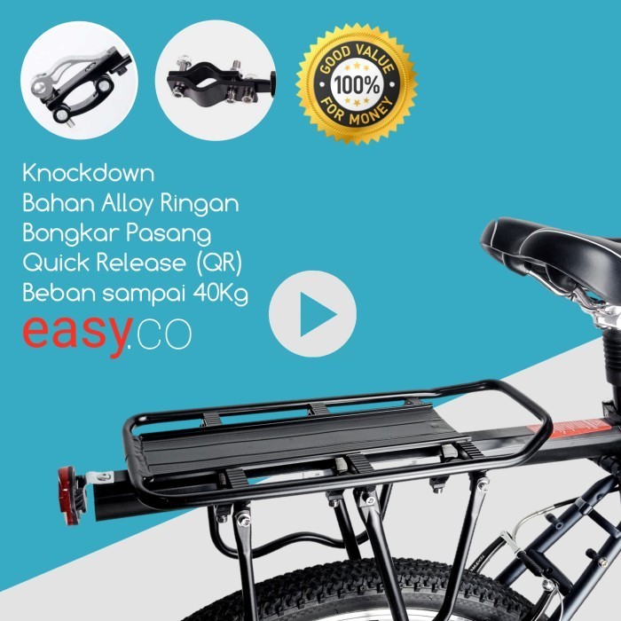 RAK PANNIER BONCENGAN SEPEDA LIPAT MTB ORIGINAL