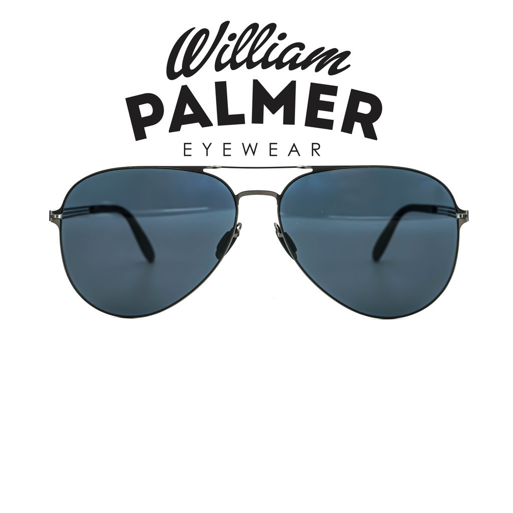 William Palmer Kacamata Pria Wanita Sunglass 3724 C2 Gunmetal