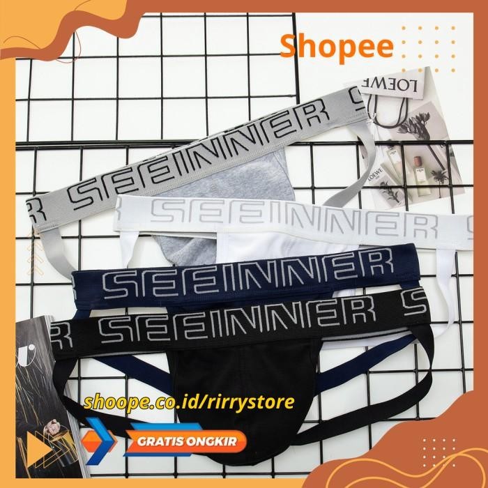 JOCKSTRAP PRIA SEEINNER CELANA DALAM PRIA MEN'S JOCKSTRAP   / S608  G STRING PRIA / JOCKSTRAP SEXY  