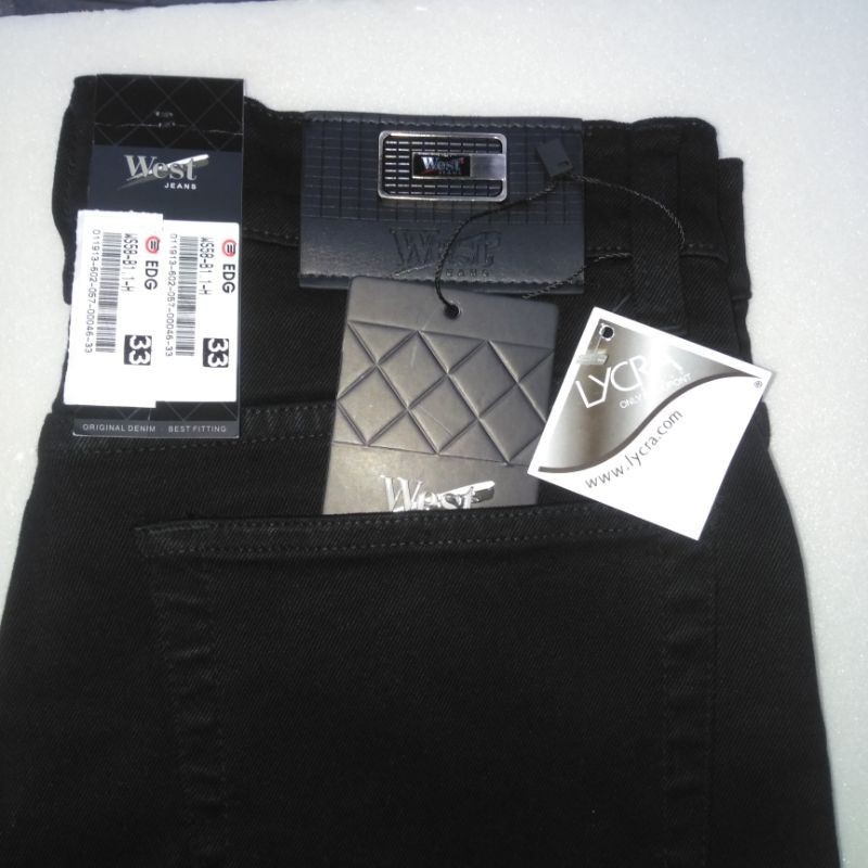 NEW LAUNCHING TERMURAH CELANA JEANS West Jeans Original / Celana Soft Jeans pria / Ramayana Sidoarjo