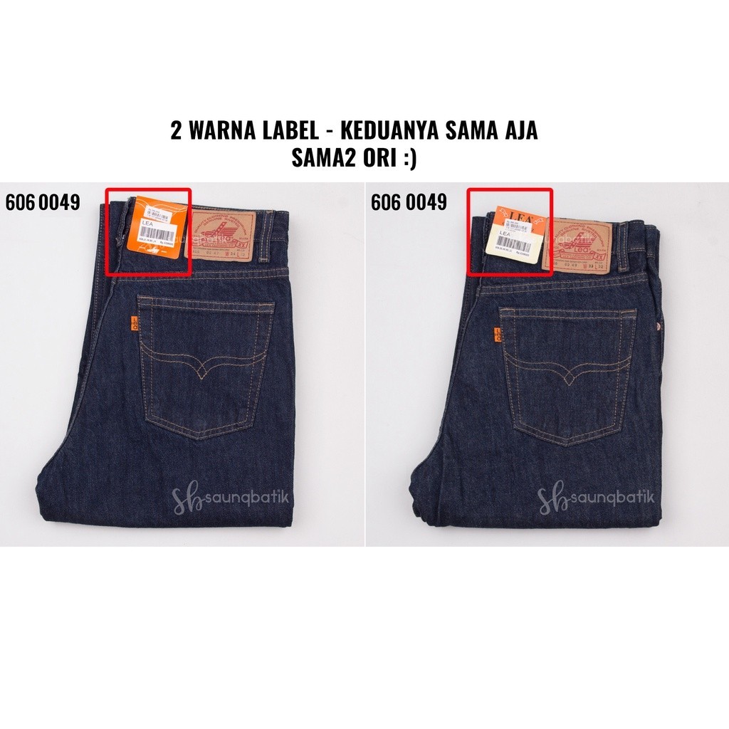 NEW LAUNCHING TERMURAH CELANA JEANS LEA ORIGINAL CELANA JEANS LEA 4711 606 0049 REGULAR - JEANS PRIA