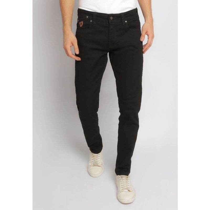 NEW LAUNCHING TERMURAH CELANA JEANS Celana jeans Stretch Pria Original Lois SLS070 Hitam New